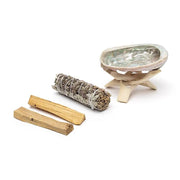 Smudge set witte salie met lavendel & Palo Santo | Huisreiniging