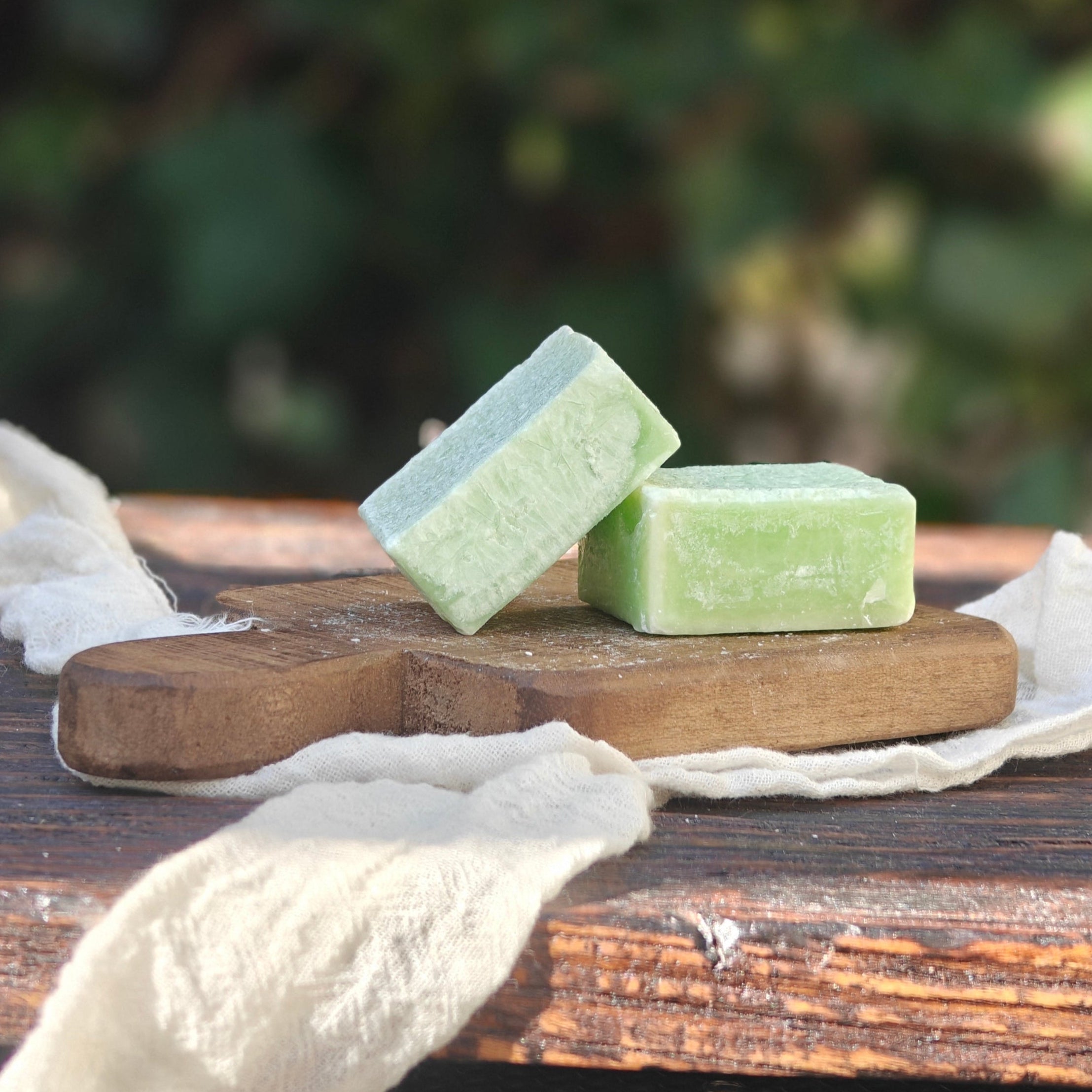 Amberblokje Green Patchouli