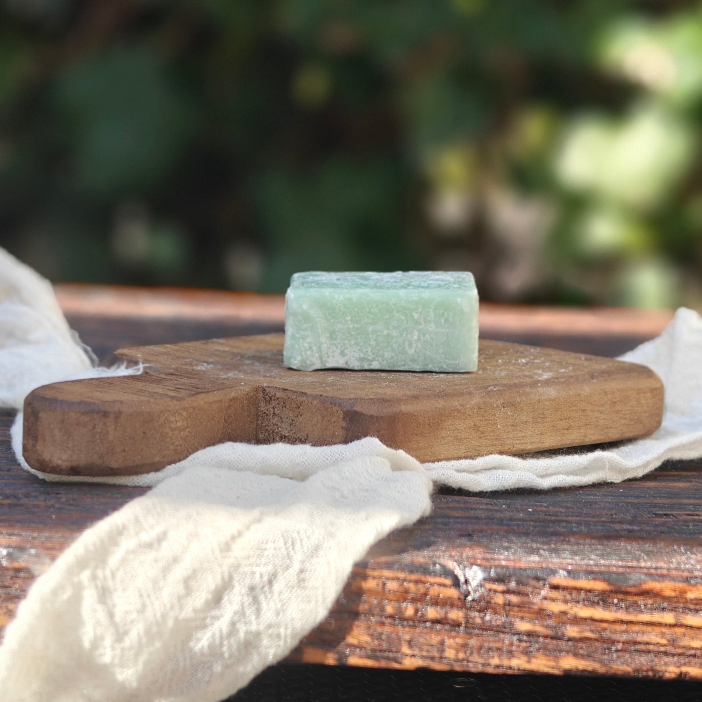 Amberblokje Oud wood