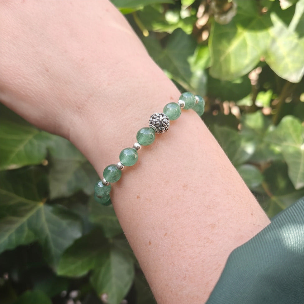 Edelstenen armband | Sterrenbeeld Kreeft | Aventurijn