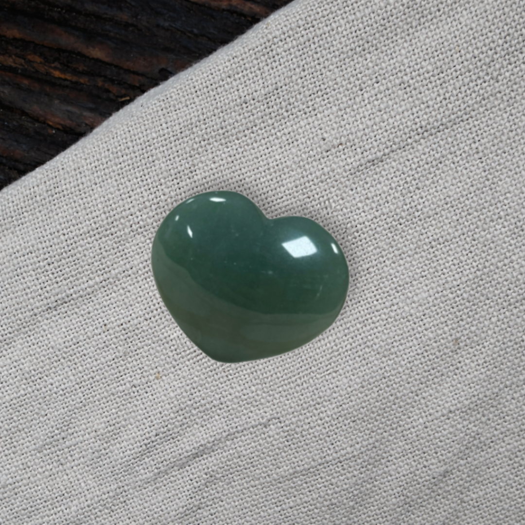 Aventurijn groen hart | edelsteen | 45 mm