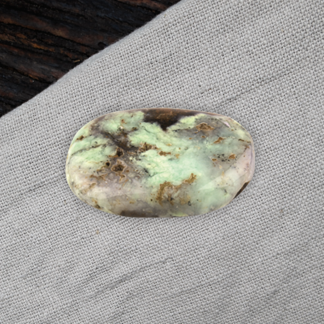 Chrysopraas zaksteen