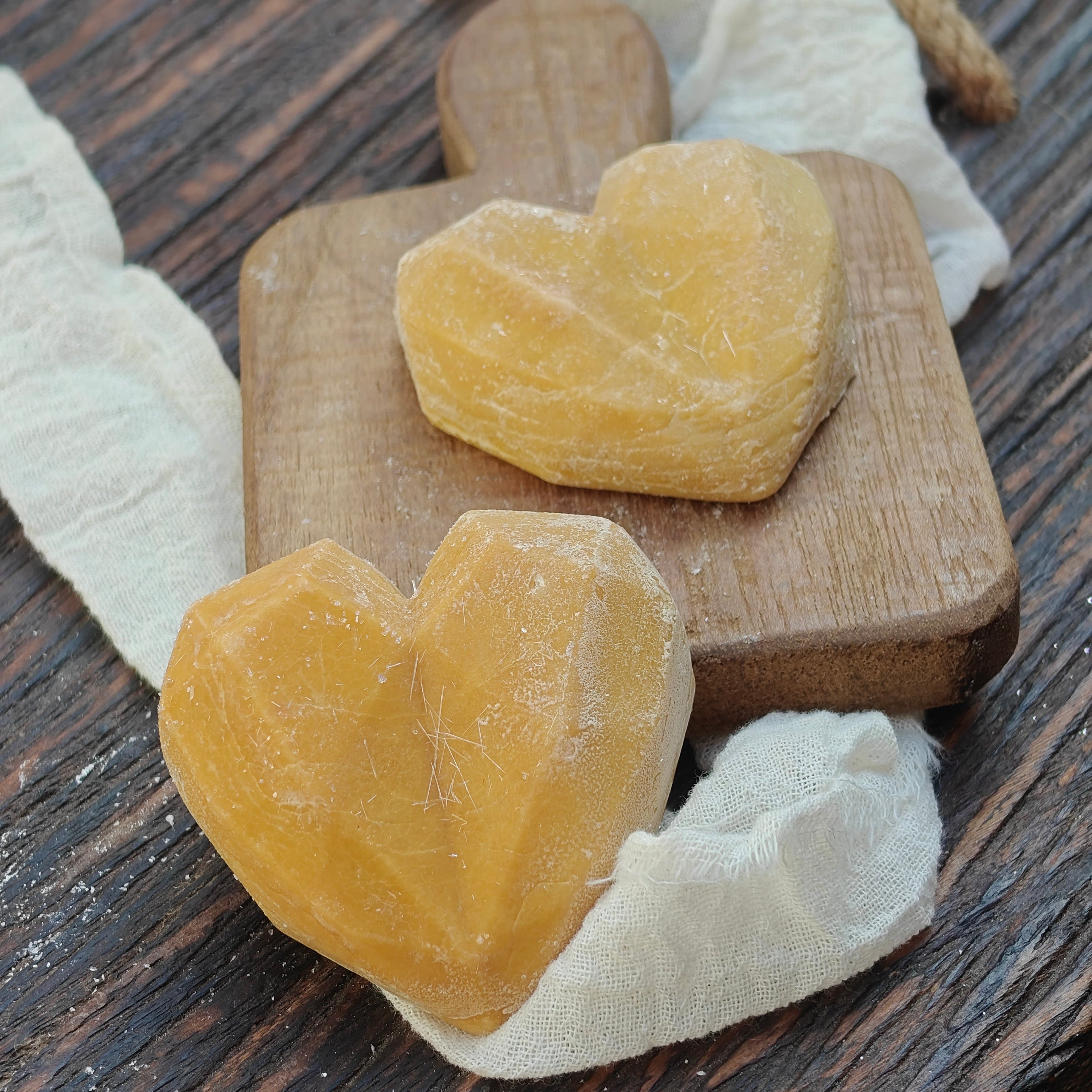 Geurblokje hart - Amandel sandalwood