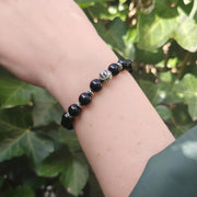Edelstenen armband | Sterrenbeeld Steenbok | Onyx