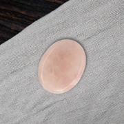 Roze kwarts zaksteen
