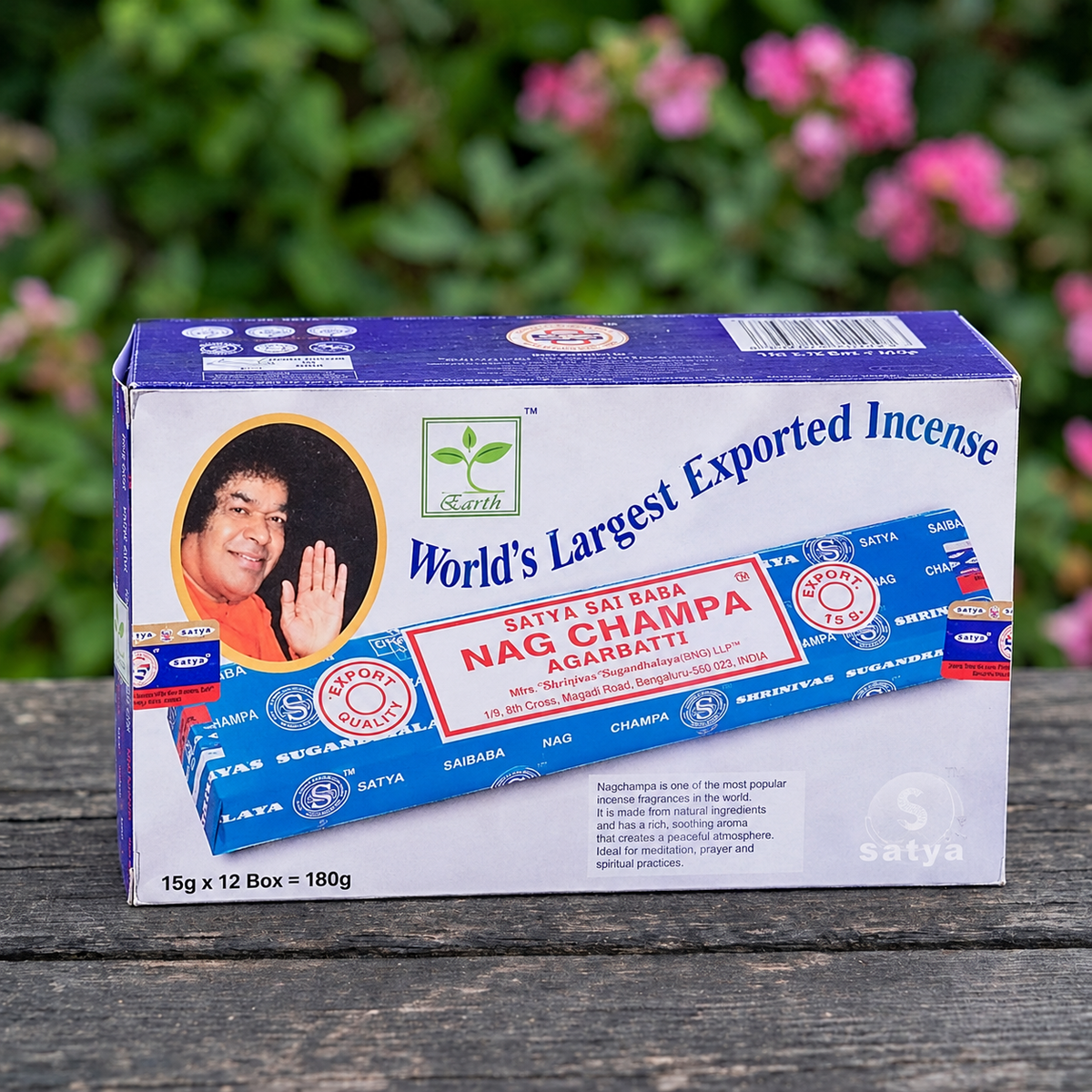 Satya Nag Champa Agarbatti klassiek staafjes