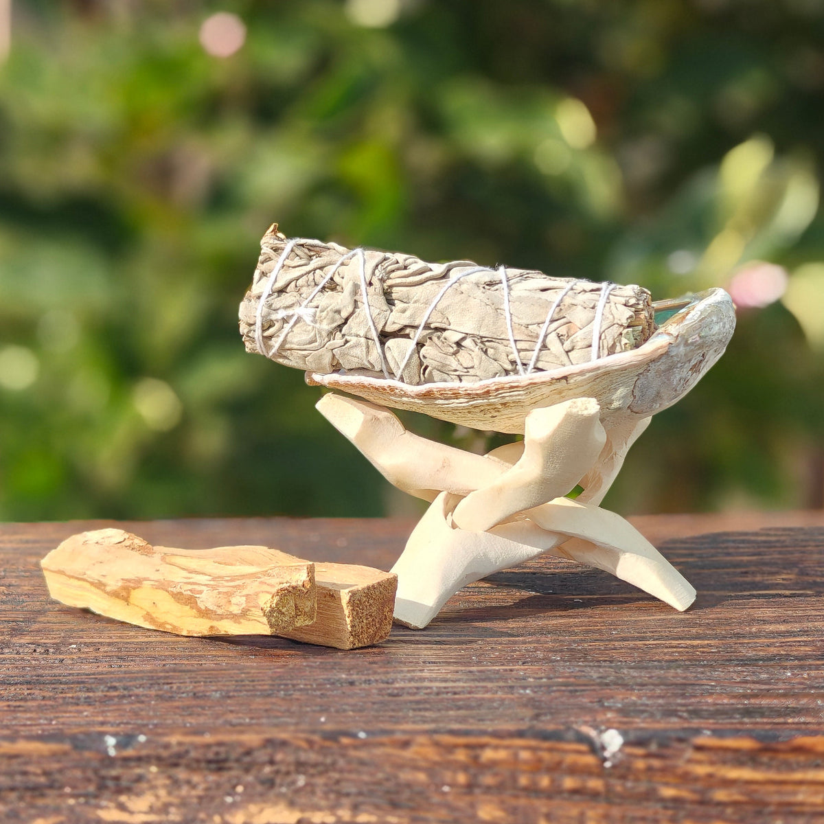Smudge set | Witte salie & Palo Santo | Huisreiniging