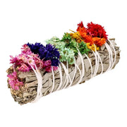 Witte salie stick met toorts