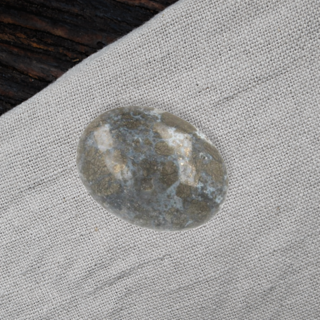 Zaksteen Chalcedoon/Pyriet