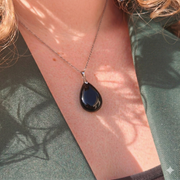 Edelstenen ketting | Sterrenbeeld Steenbok | Onyx
