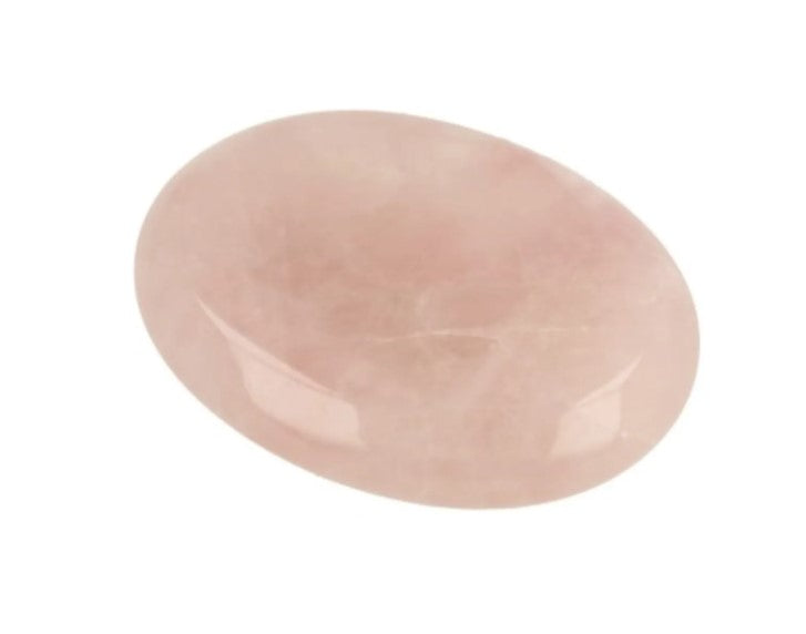 Roze kwarts zaksteen
